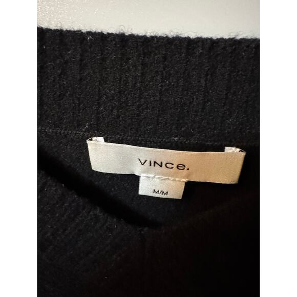 Vince Women's Wool-Blend V-Neck Sweater - Medium - Picture 6 of 10